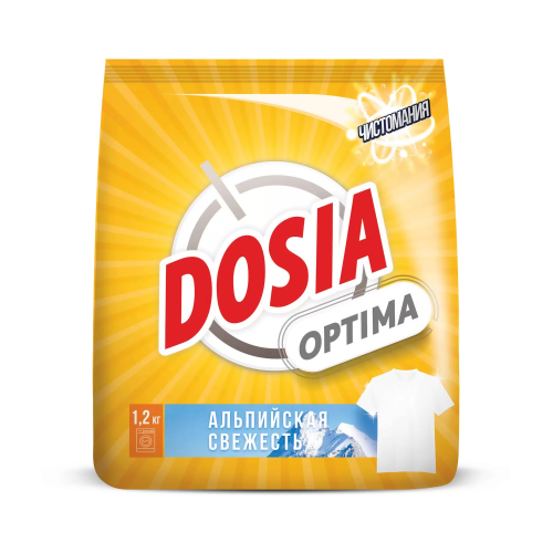 DOSIA Optima порошок стир альпийская свежесть 1,2кг